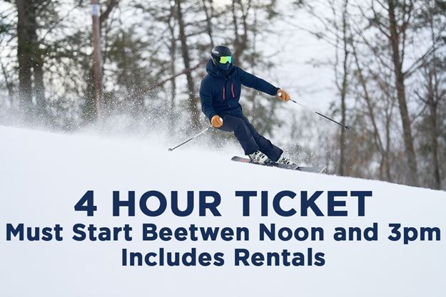 Picture of 4 hour After Noon Lift Ticket + Rental