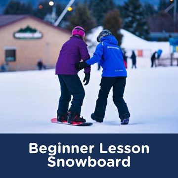 Picture of Beginner Lesson- 1st Person Snowboard