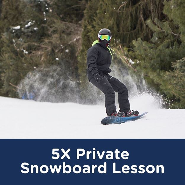 Picture of 5x Private Lesson- Snowboard